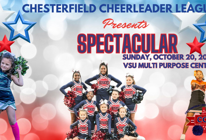 The Chesterfield Cheerleading League presents the Spectacular Cheer Competition