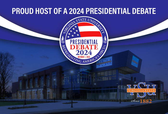 Virginia State University Makes History As The First HBCU In The Country Selected To Host A General Election Presidential Debate